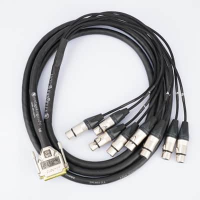 2 Vintage King 10' Jumperz Ziplines ZL8 8-Channel DB25-XLR Snake Cables #46360 image 8