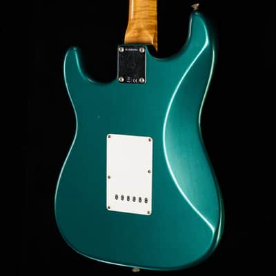 Fender Custom Shop Willcutt True '62 Stratocaster Journeyman Relic Sherwood Green Metallic Large C (848) image 2