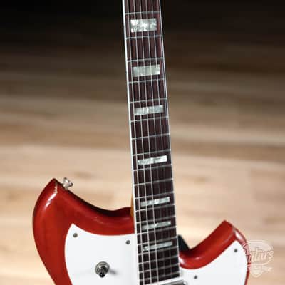 Novo Signature Miris HS Semi-Hollow Guitar w/ Lollar Novel T's – Fire Glow image 4