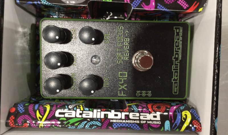 Catalinbread Soft Focus Shoegaze Reverb Pedal with Chorus, Modulation, and Octave-up Pedal image 1
