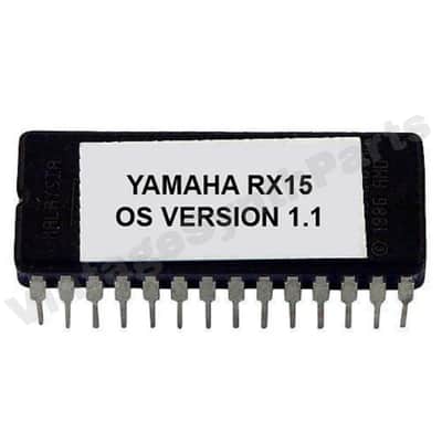 Yamaha RX15 RX-15 Firmware Version 1.1 Firmare OS Rom Eprom Drum Machine