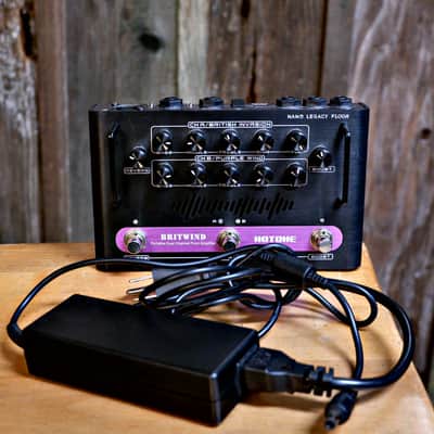 Hotone NLF-1 Nano Legacy BritWind Dual Channel Floor Amplifier 2010s - Black/Purple image 12