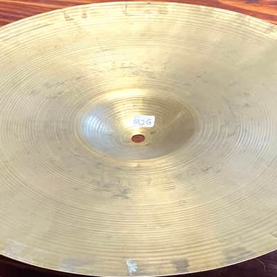Zildjian Vintage 1950s Avedis 15” Hi-Hat Pair (644gr, 652gr) Good Condition -Light! image 7