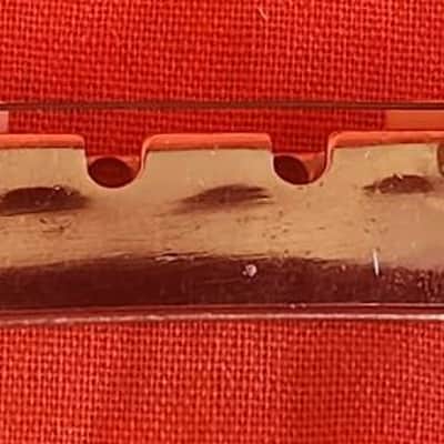 GIBSON ABR-1 TUNE-O-MATIC BRIDGE PATENT NUMBER MID TO LATE '60's & '70's MODELS NYLON SADDLES image 2