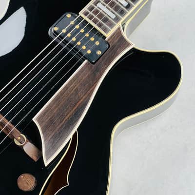 Fender D'Aquisto Elite Made In Japan Archtop 1985 - Black image 6