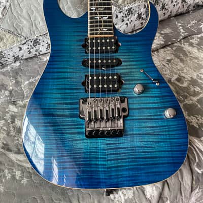 Ibanez RG8670-TB J. Custom 2003 - 2004 - Transparent Blue image 1