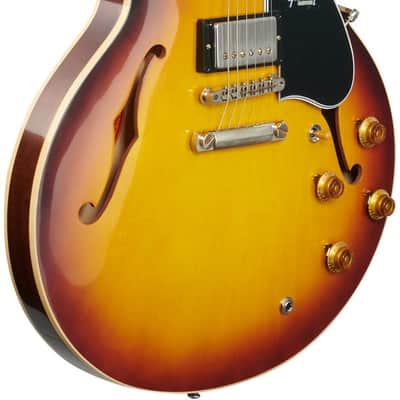 Gibson Custom 1959 ES-335 Reissue VOS Electric Guitar, Vintage Burst image 5