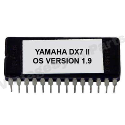 Yamaha DX7IID/FD Firmware v. 1.9 Latest OS EPROM Update Upgrade DX7II Rom