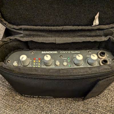 Mackie Onyx Satellite FireWire Audio Interface Preamp (No Base Station) with travel case and accessories image 5