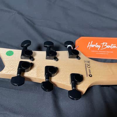 Harley Benton R-456 FR BK 2025 Black w/ Vibrato Bar image 10