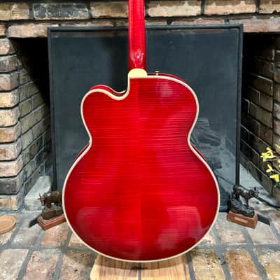 Gibson Super 4000 1997 - Wine red image 2
