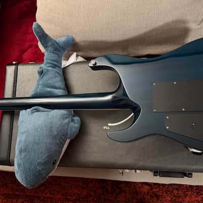 B.C. Rich Custom Shop ASM1 Archtop 2003 - Trans Blue Gloss image 13