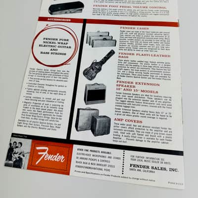 Fender “World of Fine Electric Instruments” Catalog 1959 image 2