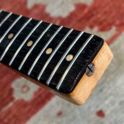 Fender 1959 Esquire Neck - Rosewood Slab Fingerboard w/ Original String Tree image 11