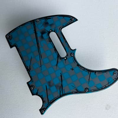 CapnCrepitis Custom Cel Shaded Telecaster Pick Guard image 10