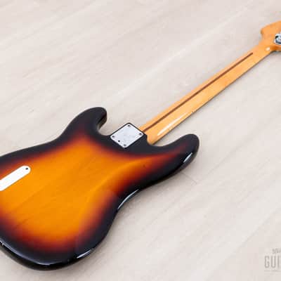 1983 Fender Precision Bass Elite II Sunburst, 100% Original w/ Case image 14