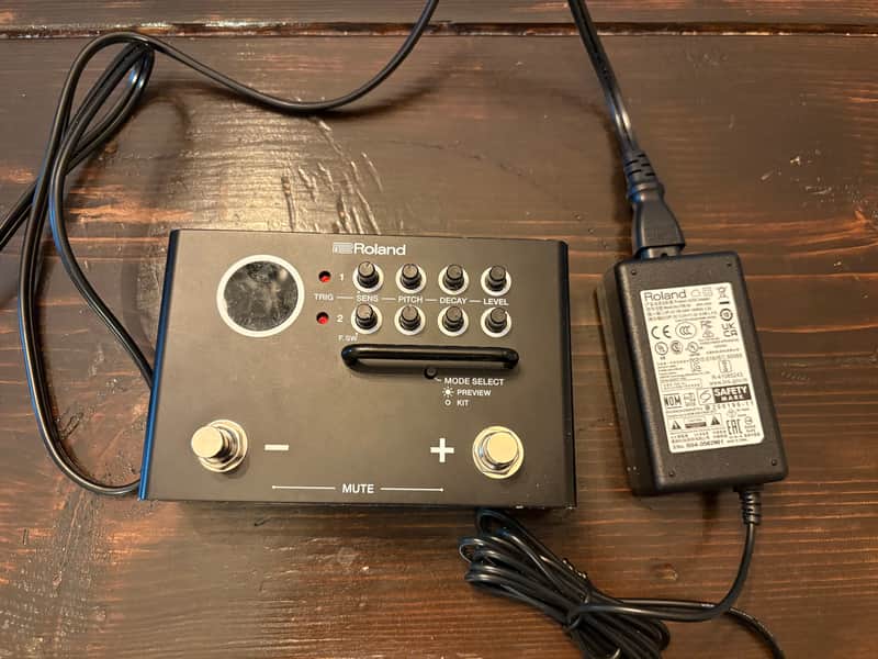 Roland TM-1 Drum Trigger Module 2010s - Black image 1