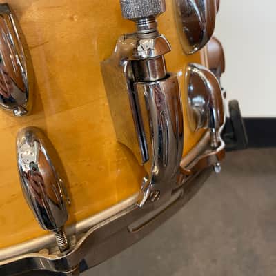 Gretsch 4155 Snare Drum 1980-1985 - Natural Maple - with Case! image 8