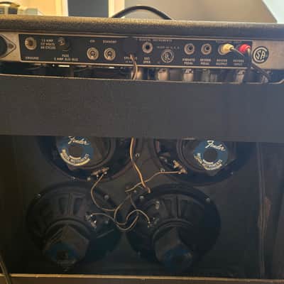 Fender Super Reverb 2-Channel 40-Watt 4x10" Guitar Combo 1970 - 1977 - Silverface image 7