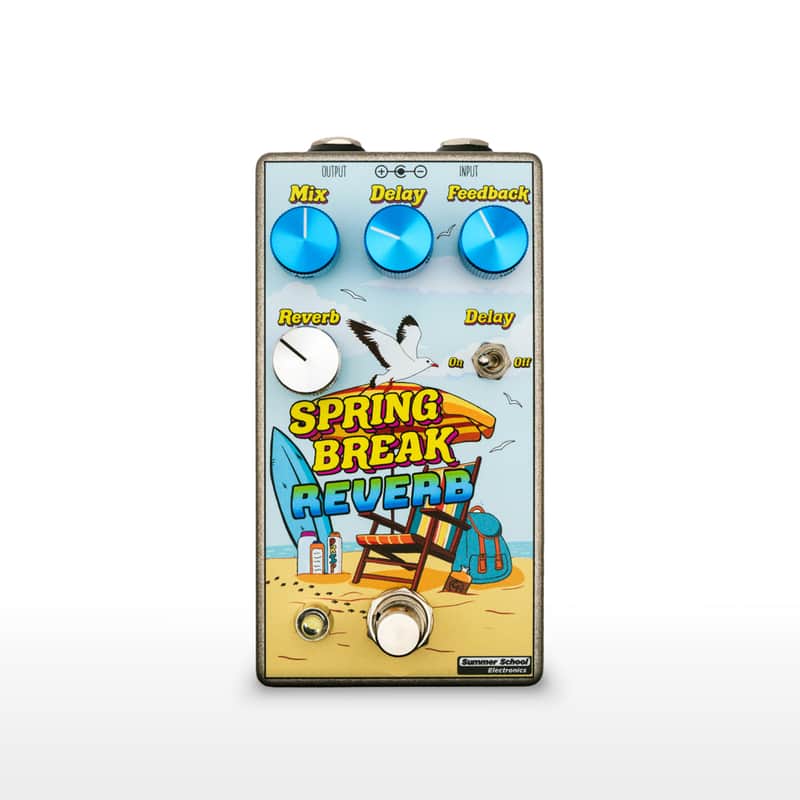 Immagine Summer School Electronics Spring Break Reverb Pedal - 1