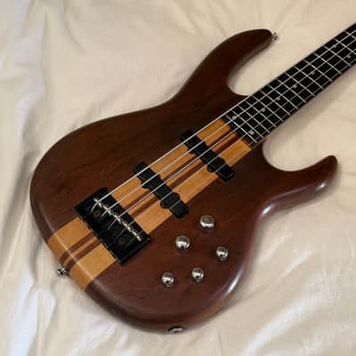 Carvin LB-75W Five String Bass - Claro Walnut - Made in USA - Free Pro Setup image 1