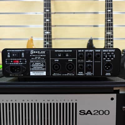 World wide Free Shipping! Mint Genzler Kinetix 800 Watt bass guitar amplifier tube analog preamp class D power image 9
