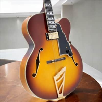D'Angelico Excel Exl 1 Archtop Single Cutaway Hollow Body, Dark Iced Tea Burst * w/Case DAEEXL1DITBGT image 11
