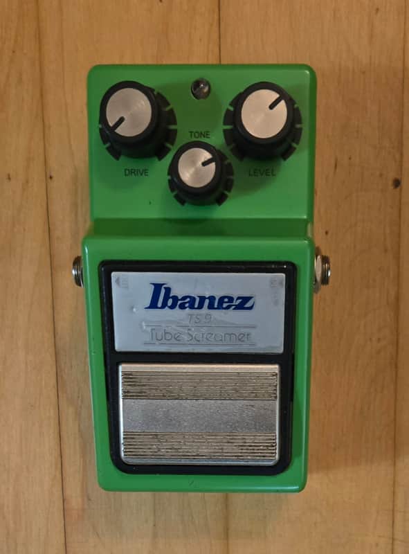 Ibanez TS9 Tube Screamer Guitar Overdrive Pedal 1990s Made in Japan Tested image 1