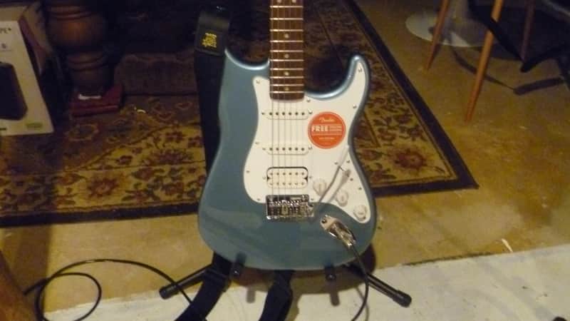 Squier Stratocaster Player 2 Light Blue Transparent Gloss 2025 image 1