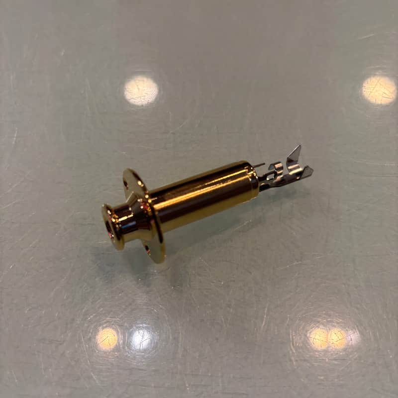 Stentor Acoustic Endpin Jack, Gold, Stereo Gold