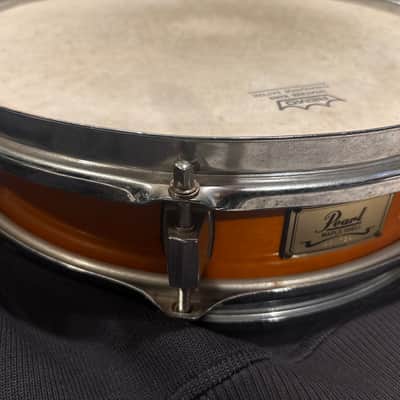 Pearl 13x3 Maple Piccolo Snare Mid 90s - Vintage Butter scotch image 2