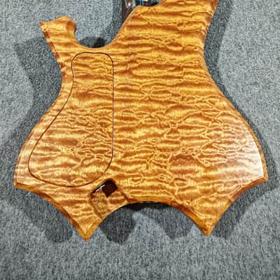 Barlow Guitars Osprey Semi-Hollow 2025 - Golden Camphor / Mun Ebony image 21