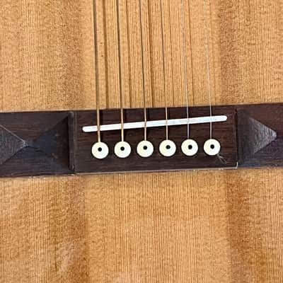 Tagima FS 500 NC EQ Solid Cedar Top Acoustic Electric Guitar - Natural -B Stock image 3