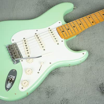 2010 Fender American Vintage ’57 Stratocaster, Surf Green + OHSC image 12