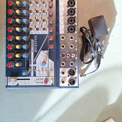 Soundcraft Notepad-12FX Small Format 12-Input Mixing Console 2010s - Blue image 1