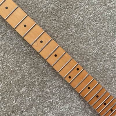 Harley Benton Guitar Strat Style Maple Wood Neck, 22 Frets Fingerboard image 5