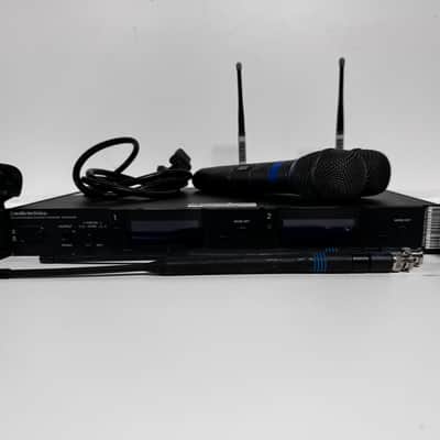 Audio-Technica 5000 Series Dual Wireless Microphone System – AEW-R5200 w/ 2 Handhelds – 541–566 MHz image 1