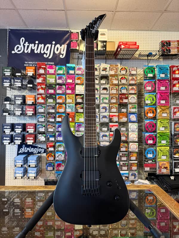 Jackson X Series SLA6 DX Baritone Soloist Present - Satin Black image 1