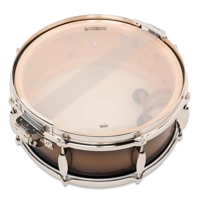 Slingerland Radio King Snare Drum, 5.5x14", Black & Gold Lacquer image 6