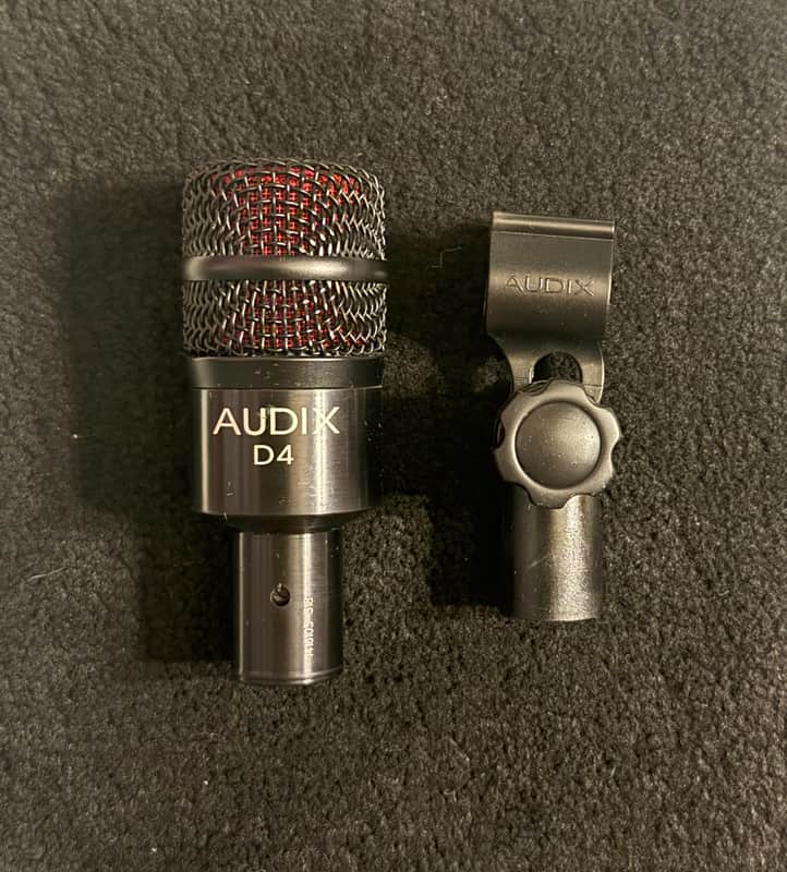 Audix D4 Hypercardioid Dynamic Drum / Instrument Microphone