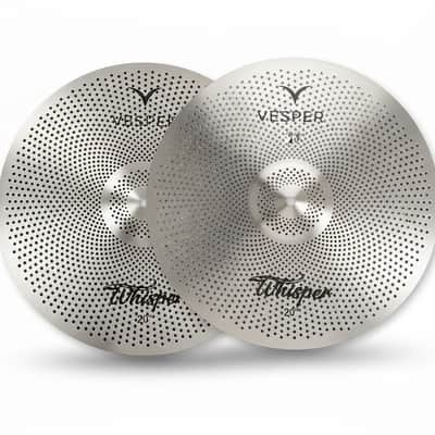 Vesper Whisper Series Low Volume Cymbal Pack - 14"HH, 16", 18", 20" image 4