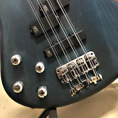 Warwick Custom Shop Fortress (left-handed) 2002 Ocean Blue OFC (Satined Surface) image 3