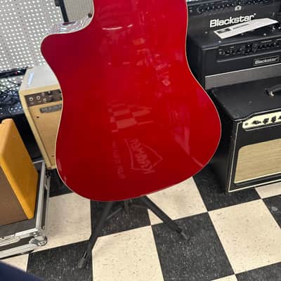 Fender Sonoran SCE 2008 - 2011 - Candy Apple Red image 5