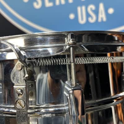 Ludwig - 6.5x14" No. 411 Super Sensitive Snare Drum 1976-1977 image 7