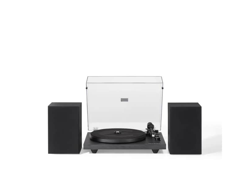 Crosley C62C-BK Belt-Drive 2-Speed Vinyl Bluetooth Turntable Record Player Black -NEW