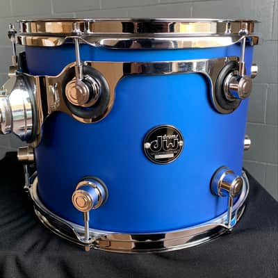 DW Performance Series 9x12" Rack Tom in Satin Blue Lacquer (Rm4) image 3