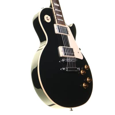 Gibson 2016 Les Paul Standard Electric Guitar, Ebony with Case image 5
