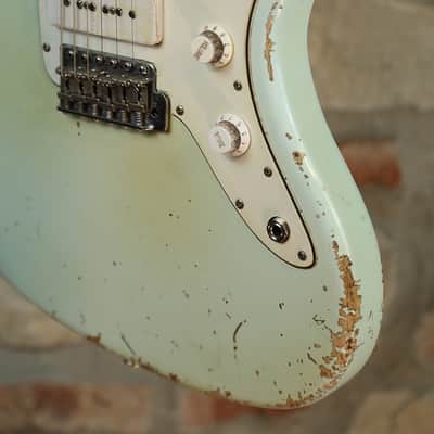 FRANCHIN Neptune J P90 Heavy Relic - Faded Sonic Blue image 13