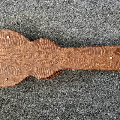 Mint Spider Croc Hard Case for Les Paul. 2010s - Brown. image 5
