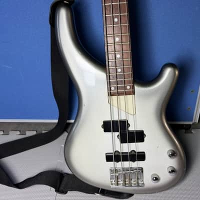 2003 Greco PXB-400 PJ Phoenix Electric Bass - Silver Burst - P/J Pickup - Made In Japan image 10